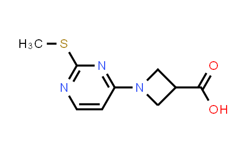 MC516405 | 1289386-12-4 | 1-(2-Methylsulfanyl-pyrimidin-4-yl)-azetidine-3-carboxylic acid