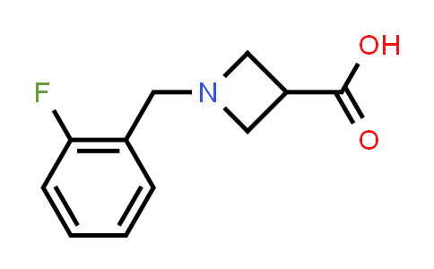 CAS No. 1289387-38-7, 1-(2-Fluoro-benzyl)-azetidine-3-carboxylic acid