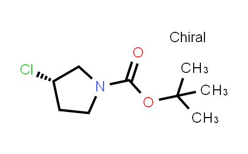 CAS No. 1289584-82-2, (S)-tert-Butyl 3-chloropyrrolidine-1-carboxylate