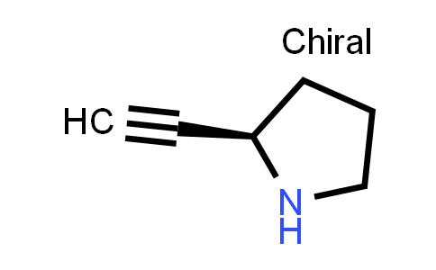 CAS No. 128959-89-7, (2R)-2-Ethynyl-pyrrolidine