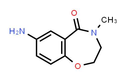 CAS No. 129018-77-5, 7-Amino-4-methyl-3,4-dihydro-1,4-benzoxazepin-5(2H)-one