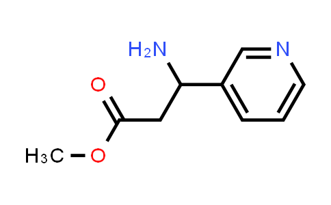 CAS No. 129042-89-3, Methyl 3-amino-3-(pyridin-3-yl)propanoate
