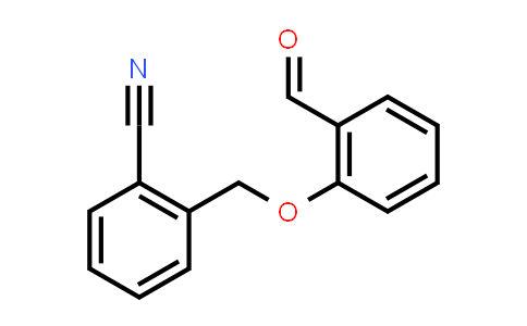 CAS No. 129053-56-1, 2-[(2-Formylphenoxy)methyl]benzonitrile