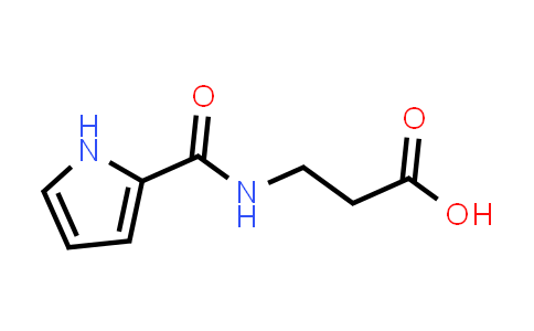 CAS No. 129053-84-5, 3-(1H-Pyrrole-2-carboxamido)propanoic acid
