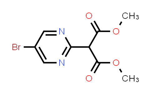 CAS No. 1291487-28-9, Dimethyl 2-(5-bromopyrimidin-2-yl)malonate