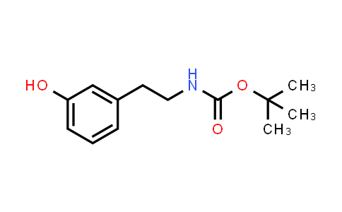 CAS No. 129150-68-1, tert-butyl 3-hydroxyphenethylcarbamate
