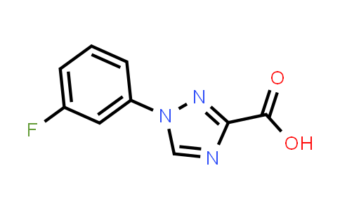 CAS No. 1292369-51-7, 1-(3-Fluorophenyl)-1H-1,2,4-triazole-3-carboxylic acid