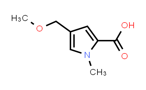 CAS No. 1292835-62-1, 4-(Methoxymethyl)-1-methyl-1H-pyrrole-2-carboxylic acid