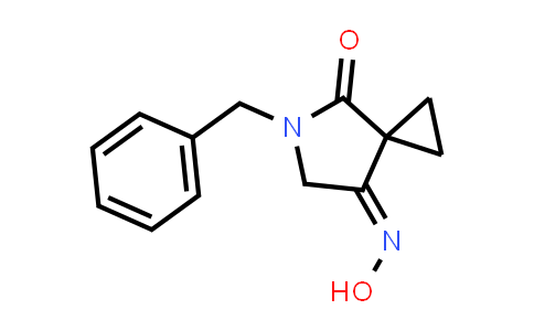 CAS No. 129306-06-5, 5-Benzyl-7-(hydroxyimino)-5-azaspiro[2.4]heptan-4-one