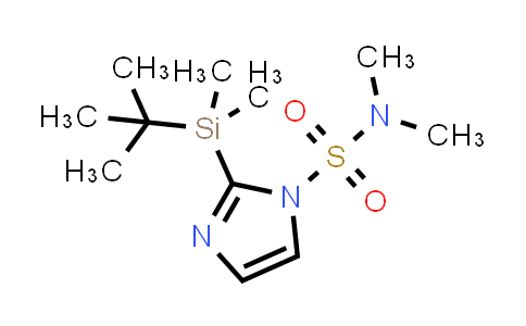 CAS No. 129378-52-5, 2-(tert-Butyldimethylsilyl)-N,N-dimethyl-1H-imidazole-1-sulfonamide