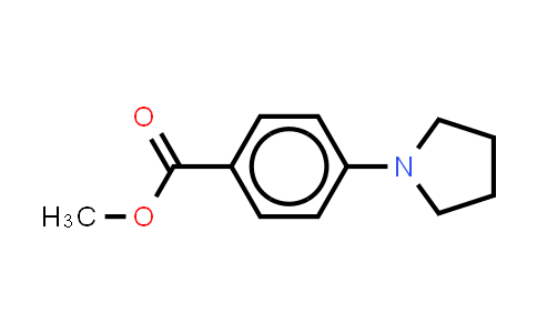 CAS No. 129414-26-2, Methyl 4-Pyrrolidin-1-1ylbenzoate