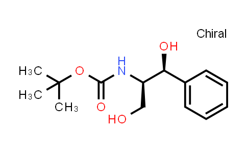 CAS No. 1294479-62-1, tert-Butyl ((1S,2R)-1,3-dihydroxy-1-phenylpropan-2-yl)carbamate