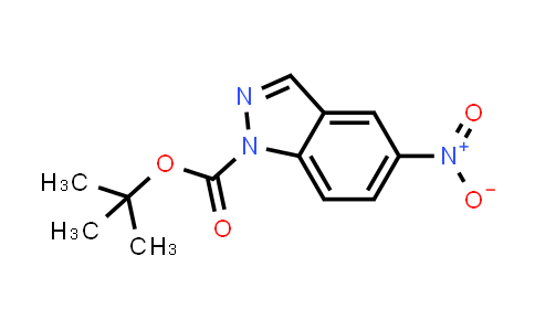 CAS No. 129488-09-1, 5-Nitroindazole-1-carboxylic acid tert-butyl ester