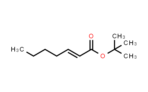 CAS No. 129488-82-0, (E)-tert-Butyl hept-2-enoate