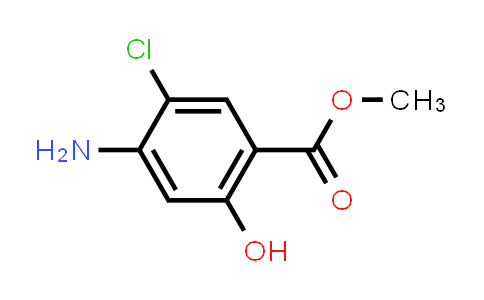 CAS No. 129511-06-4, Methyl 4-amino-5-chloro-2-hydroxybenzoate