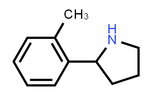 CAS No. 129540-23-4, 2-(o-Tolyl)pyrrolidine