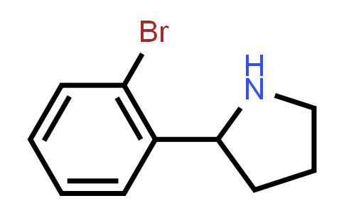 CAS No. 129540-24-5, 2-(2-Bromophenyl)pyrrolidine