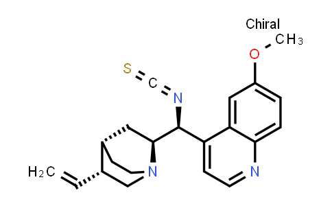 CAS No. 1295509-64-6, (8α,9S)-9-Isothiocyanato-6'-methoxycinchonan