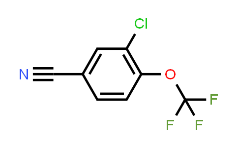 CAS No. 129604-26-8, 3-Chloro-4-(trifluoromethoxy)benzonitrile