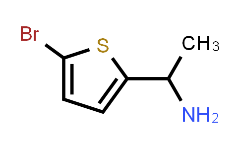 CAS No. 129605-38-5, 1-(5-Bromothiophen-2-yl)ethan-1-amine