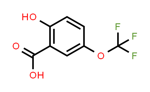 CAS No. 129644-57-1, 2-Hydroxy-5-(trifluoromethoxy)benzoic acid