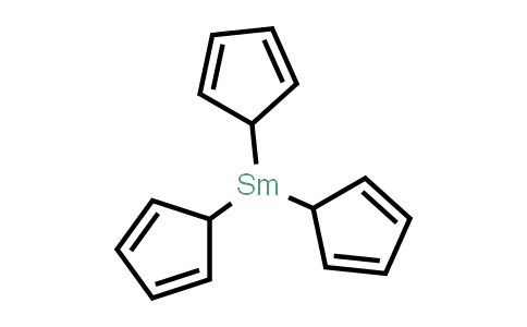 CAS No. 1298-55-1, Tris(cyclopentadienyl)samarium(III)
