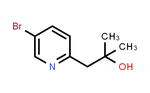 CAS No. 1298032-39-9, 1-(5-Bromopyridin-2-yl)-2-methylpropan-2-ol