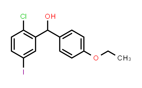 CAS No. 1298086-29-9, (2-Chloro-5-iodophenyl)(4-ethoxyphenyl)methanol