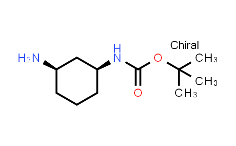 CAS No. 1298101-47-9, tert-Butyl N-[(1S,3R)-3-aminocyclohexyl]carbamate