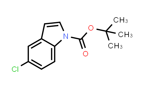 CAS No. 129822-48-6, tert-Butyl 5-chloro-1H-indole-1-carboxylate