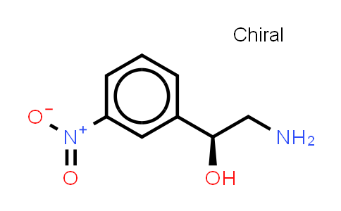CAS No. 129894-61-7, Benzenemethanol, a-(aminomethyl)-3-nitro-, (S)- (9CI)