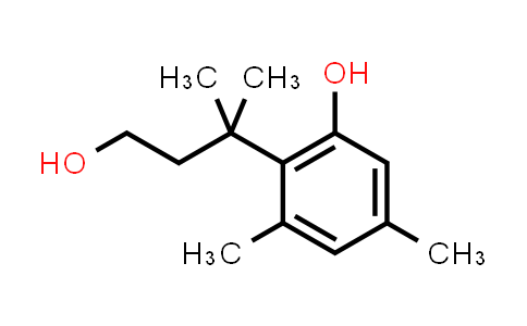 CAS No. 129967-42-6, 2-(4-Hydroxy-2-methylbutan-2-yl)-3,5-dimethylphenol