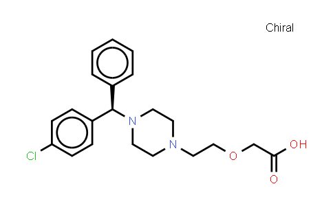 CAS No. 130018-87-0, Levocetirizine (dihydrochloride)