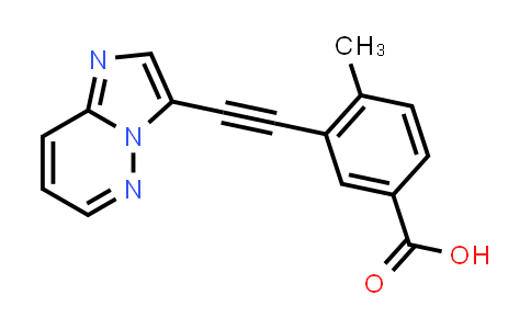 CAS No. 1300690-48-5, 3-(2-{Imidazo[1,2-b]pyridazin-3-yl}ethynyl)-4-methylbenzoic acid