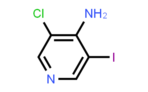 CAS No. 1300750-79-1, 3-Chloro-5-iodopyridin-4-amine