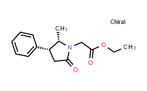 CAS No. 1301211-93-7, Ethyl 2-((2S,3R)-2-methyl-5-oxo-3-phenylpyrrolidin-1-yl)acetate