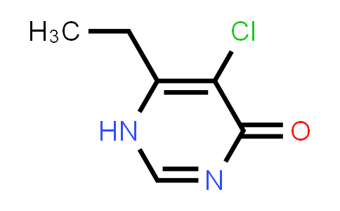 CAS No. 130129-58-7, 5-Chloro-6-ethylpyrimidin-4(1H)-one