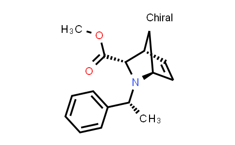 CAS No. 130194-96-6, Methyl (1S,3S,4R)-2-[(1R)-1-phenylethyl]-2-azabicyclo[2.2.1]hept-5-ene-3-carboxylate