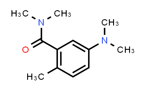CAS No. 130370-04-6, Benzamide, 5-(dimethylamino)-N,N,2-trimethyl-