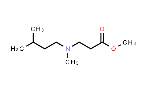 CAS No. 1303807-01-3, Methyl 3-(isopentyl(methyl)amino)propanoate