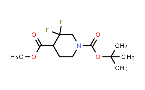 CAS No. 1303973-86-5, 1-(tert-Butyl) 4-methyl 3,3-difluoropiperidine-1,4-dicarboxylate