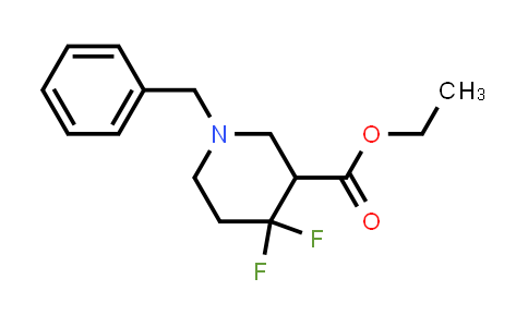 CAS No. 1303974-56-2, Ethyl 1-benzyl-4,4-difluoropiperidine-3-carboxylate