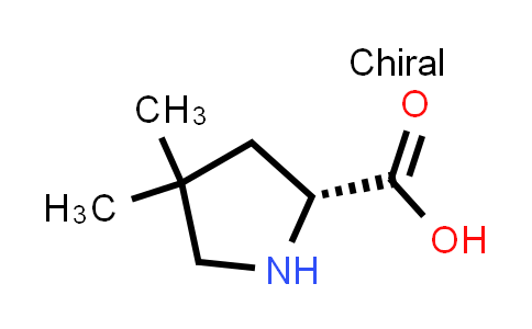 CAS No. 1303975-05-4, (2R)-4,4-Dimethylpyrrolidine-2-carboxylic acid