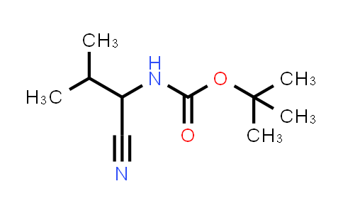 CAS No. 130457-35-1, tert-Butyl (1-cyano-2-methylpropyl)carbamate