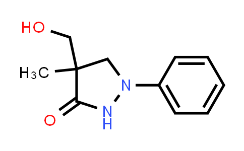 CAS No. 13047-13-7, 4-(Hydroxymethyl)-4-methyl-1-phenylpyrazolidin-3-one
