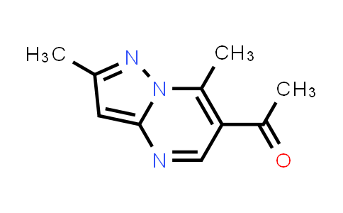 CAS No. 130506-85-3, 1-(2,7-Dimethylpyrazolo[1,5-a]pyrimidin-6-yl)ethanone