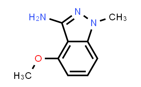 CAS No. 1305711-34-5, 4-Methoxy-1-methyl-1H-indazol-3-amine