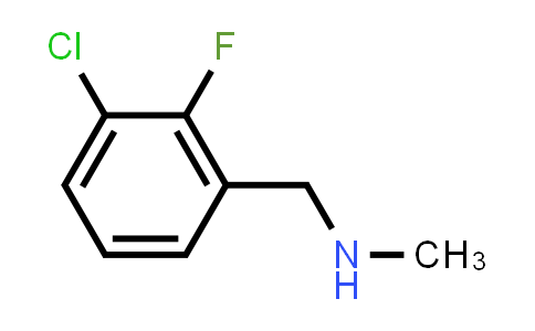 CAS No. 1305711-90-3, N-(3-CHLORO-2-FLUOROBENZYL)-N-METHYLAMINE