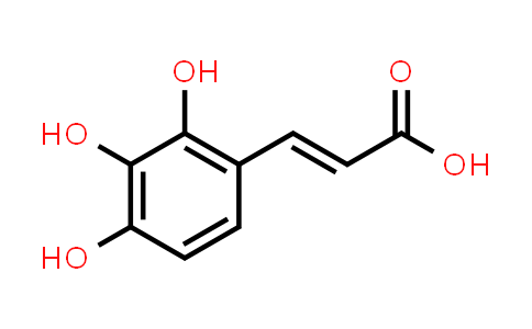 CAS No. 13058-13-4, 3-(2,3,4-Trihydroxy-phenyl)-acrylic acid