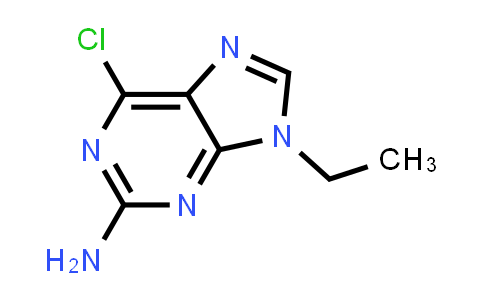 CAS No. 130584-29-1, 6-Chloro-9-ethyl-9H-purin-2-amine